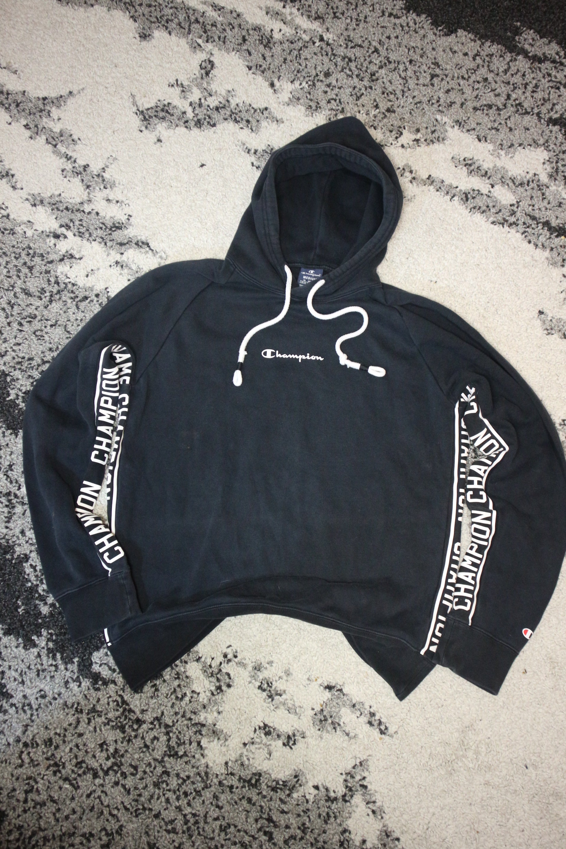 Champion Slizer Black Hoodie