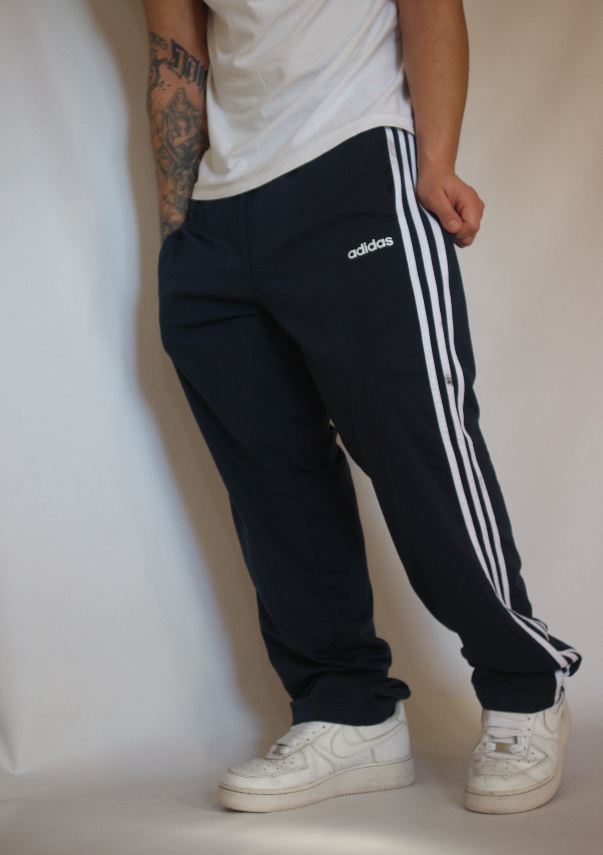 Adidas Blue Marin Trackpant Parachute